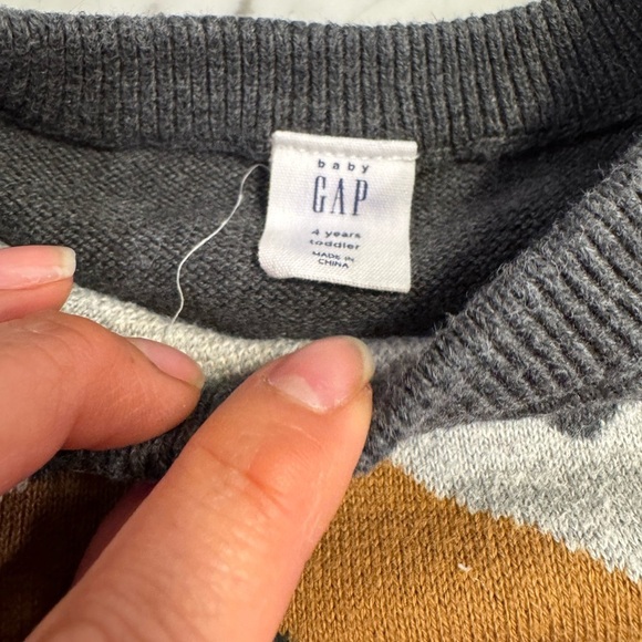 Gap toddler mountain sweater 4T bears kids sking snowboarding B34 - Picture 3 of 8